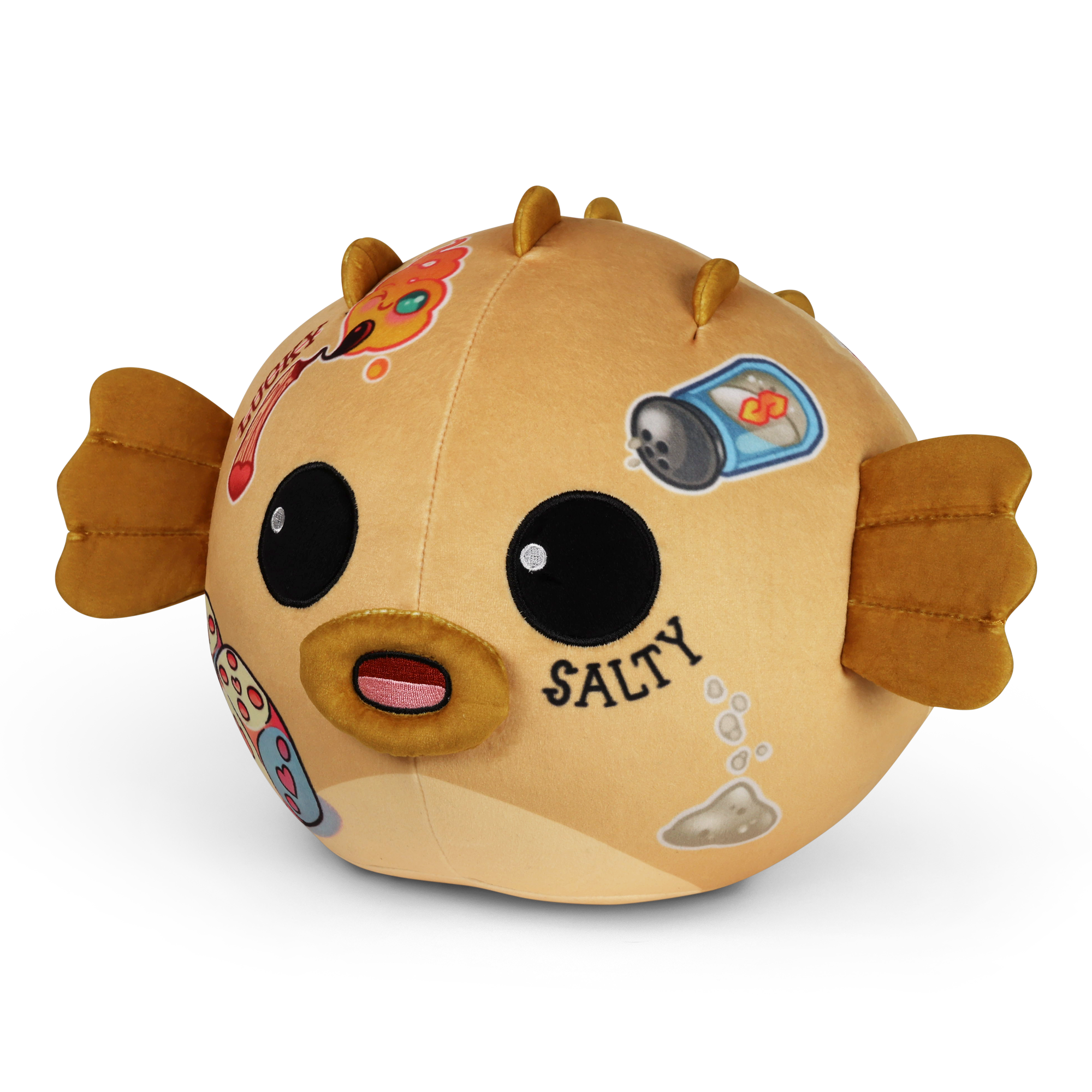 Tattoo Zoo Mel the Pufferfish Plushie