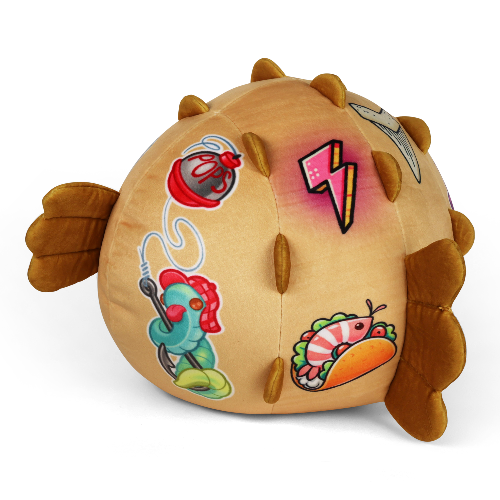 Tattoo Zoo Mel the Pufferfish Plushie