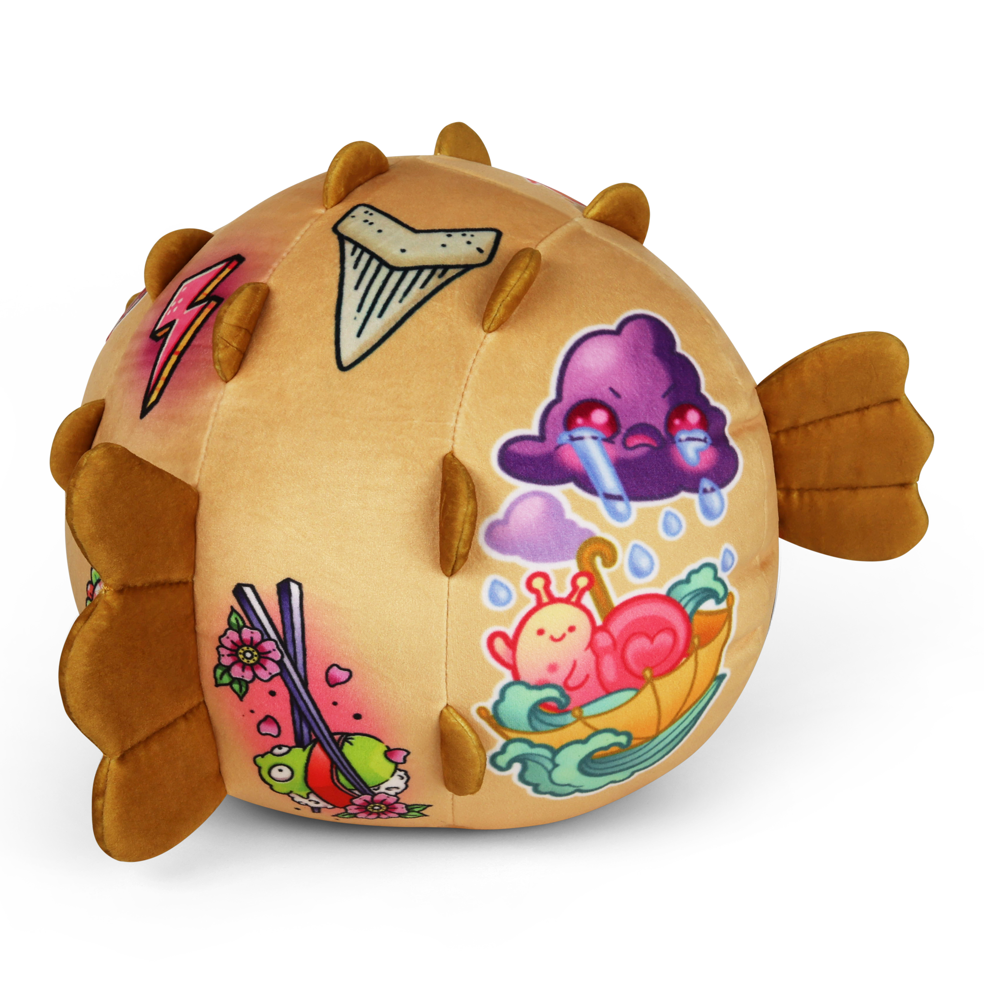 Tattoo Zoo Mel the Pufferfish Plushie