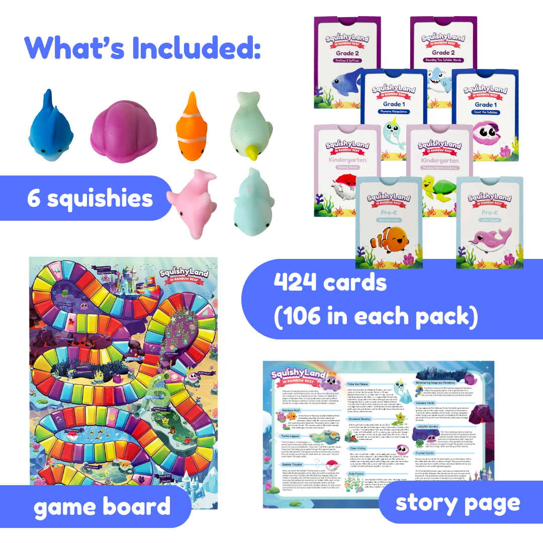 Squishyland - Interactive Story-Based Reading Board Game