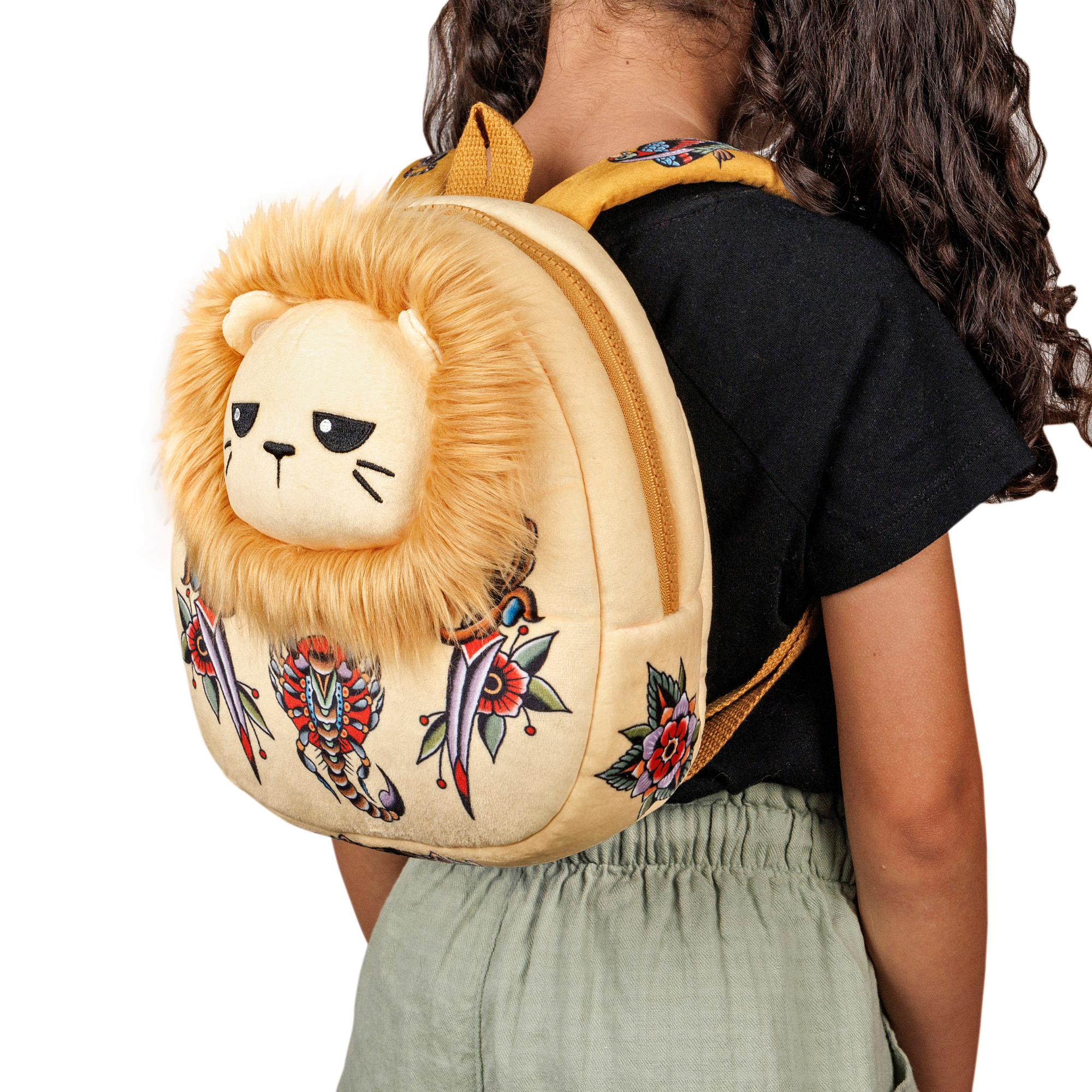 Tattoo Zoo Samuele the Lion Backpack