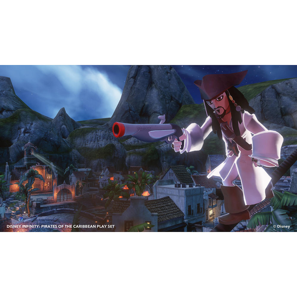 Disney Infinity Exclusive Crystal Captain Jack Sparrow Figure image 2
