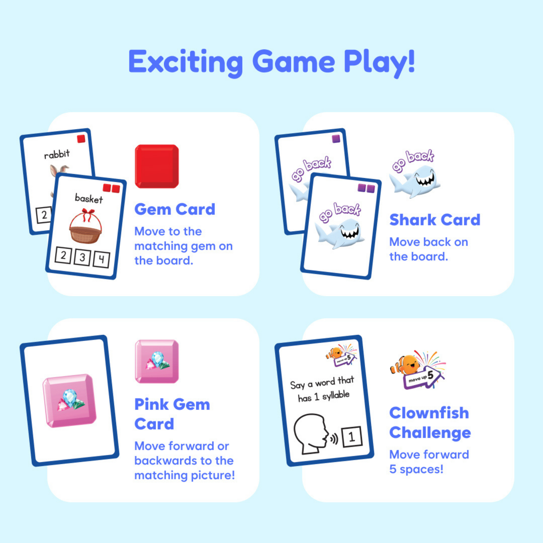 Squishyland - Interactive Story-Based Reading Board Game