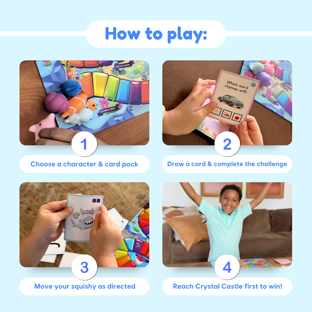 Squishyland - Interactive Story-Based Reading Board Game