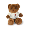 12-inch Fashionable Cozy Sweater Bear with White Sweater