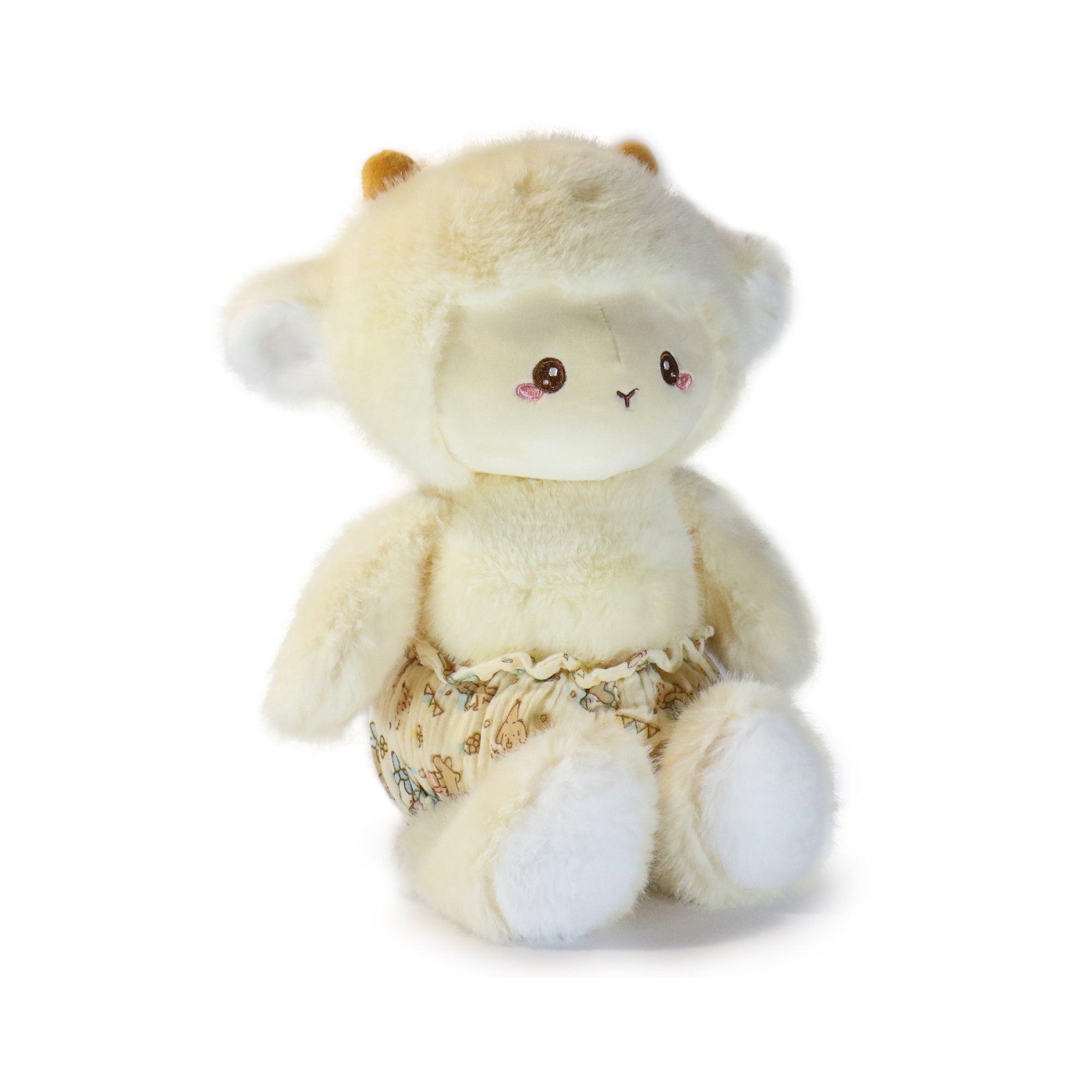 16-inch White Lamb with Beautiful Pants
