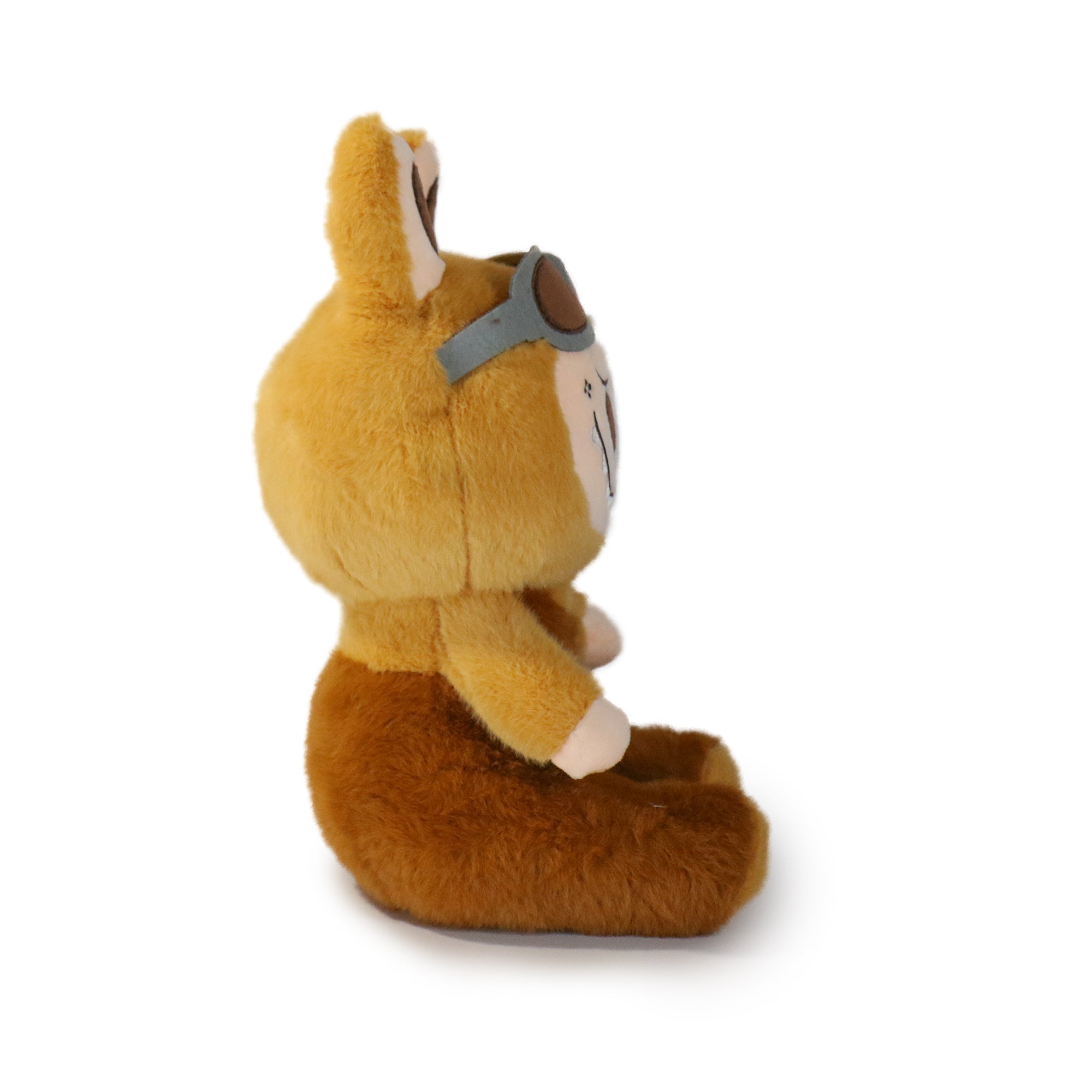 13-inch Pilot Jax Bunny with Brown Goggles