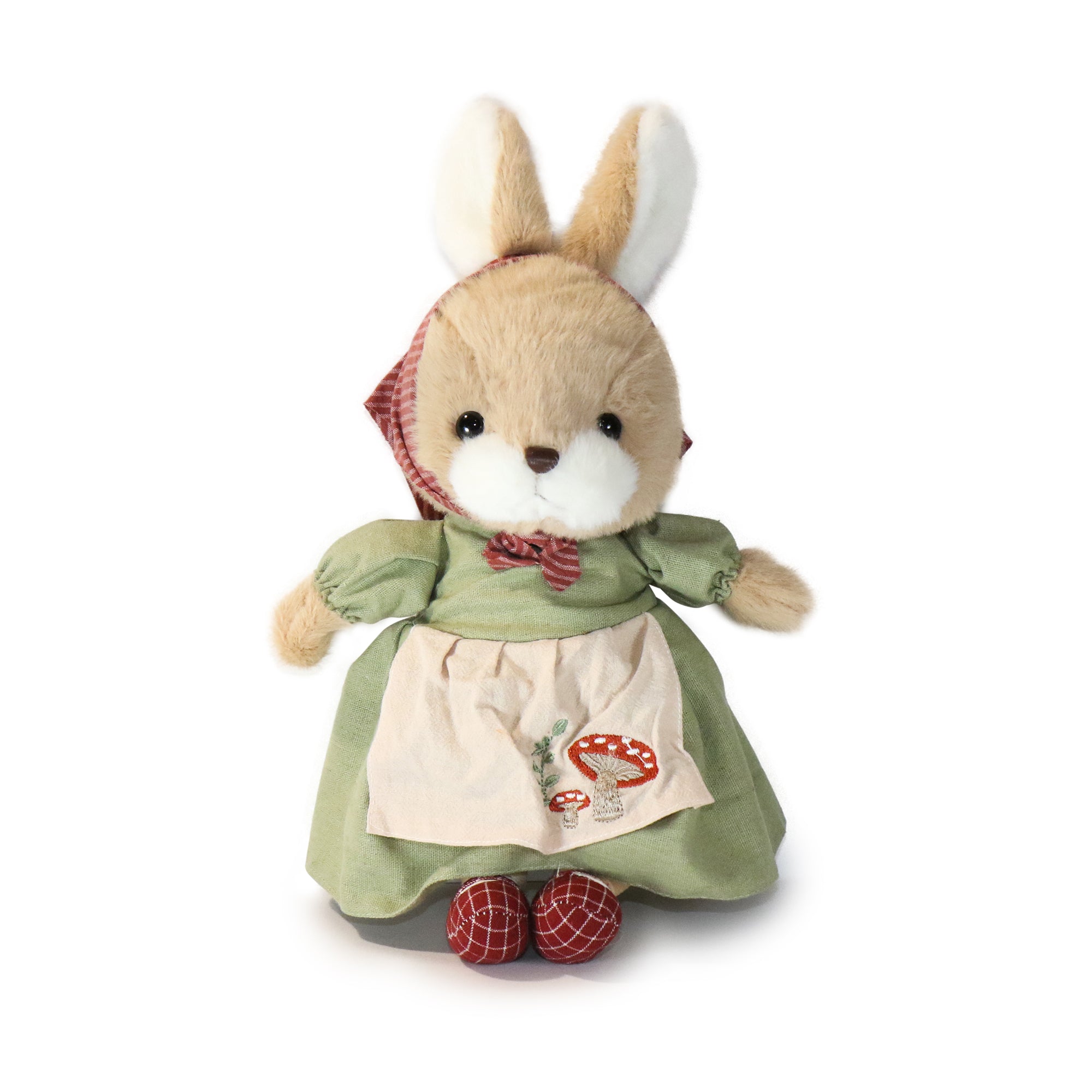 11-inch Thistle Rabbit with Green Dress