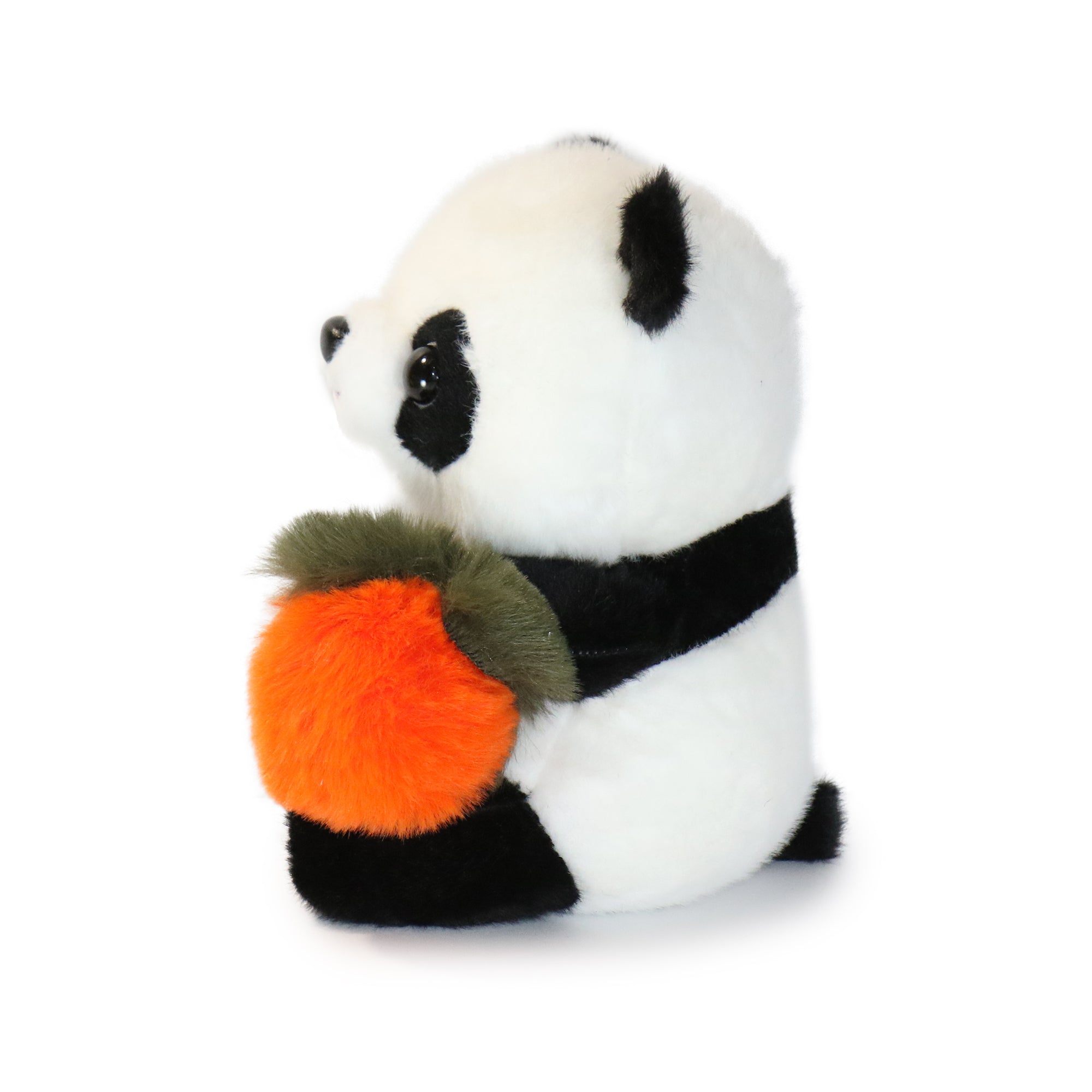Perry Panda: A Sweet Plush Toy Companion with a Persimmon Surprise