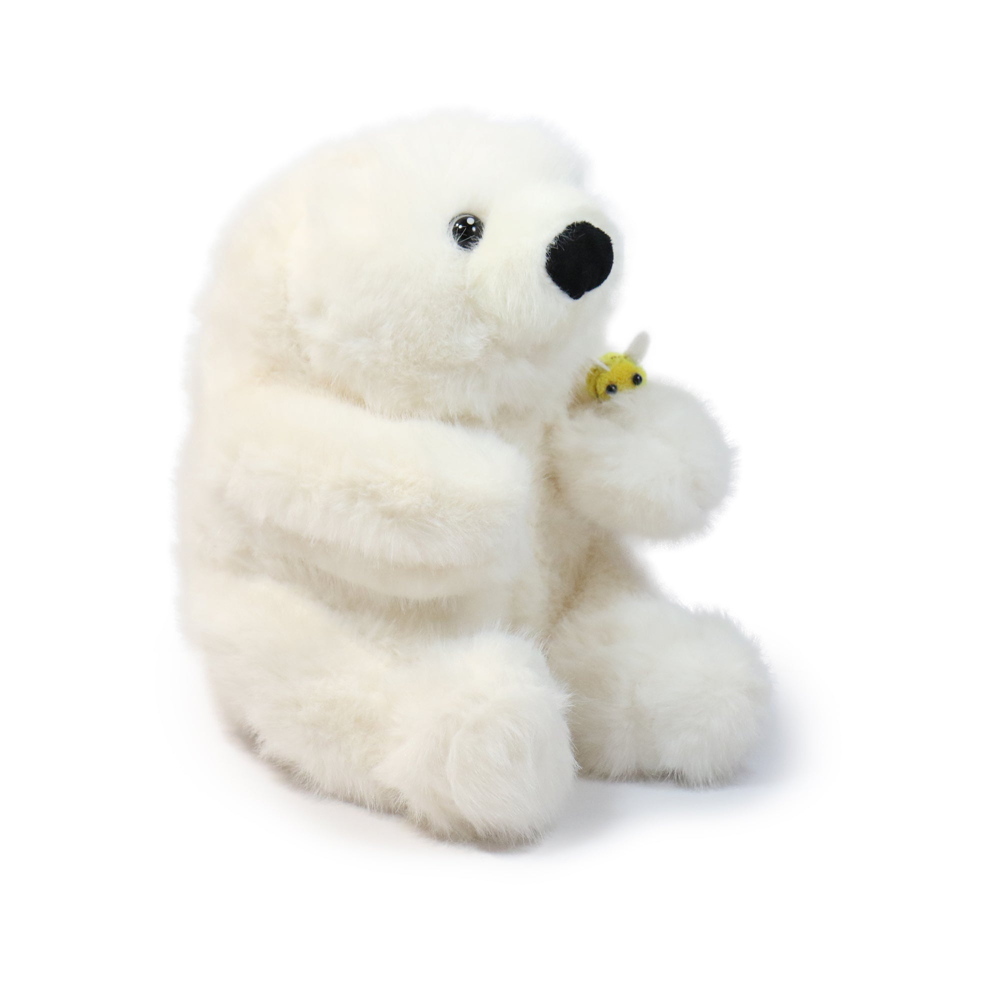 8-inch Buzzy Bear with Yellow Ladybird