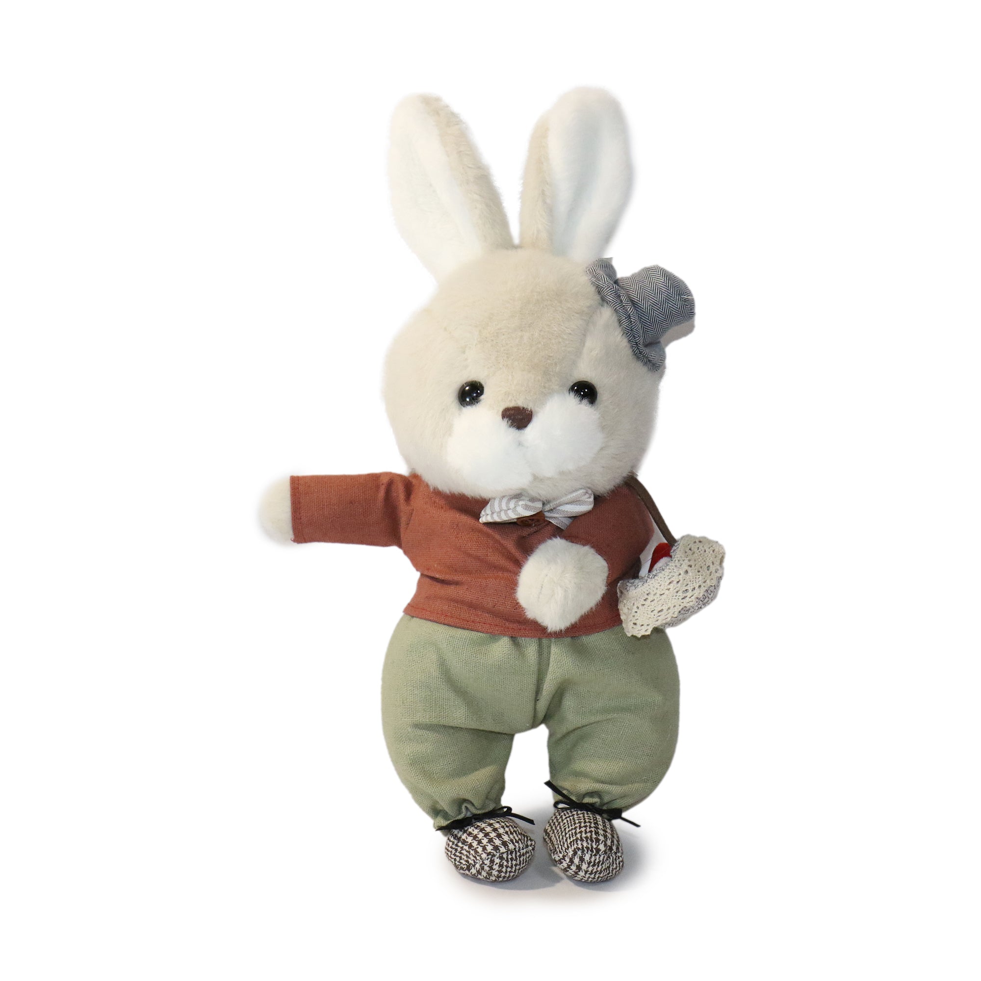 11-inch Old Towne Rabbit Mr. Percy with Brown Sweater