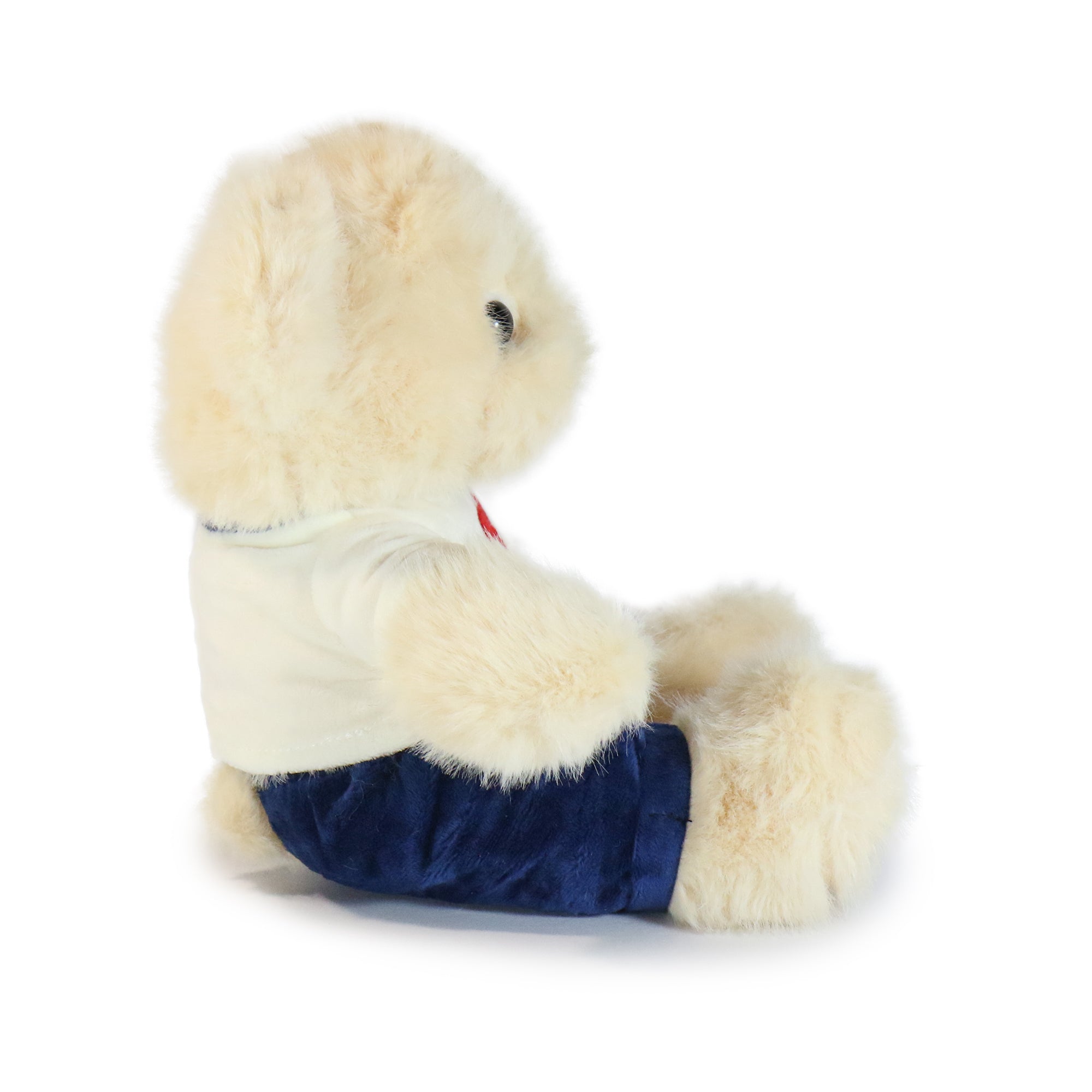 12-inch Fashionable Huggable Bear with Red Heart Shirt