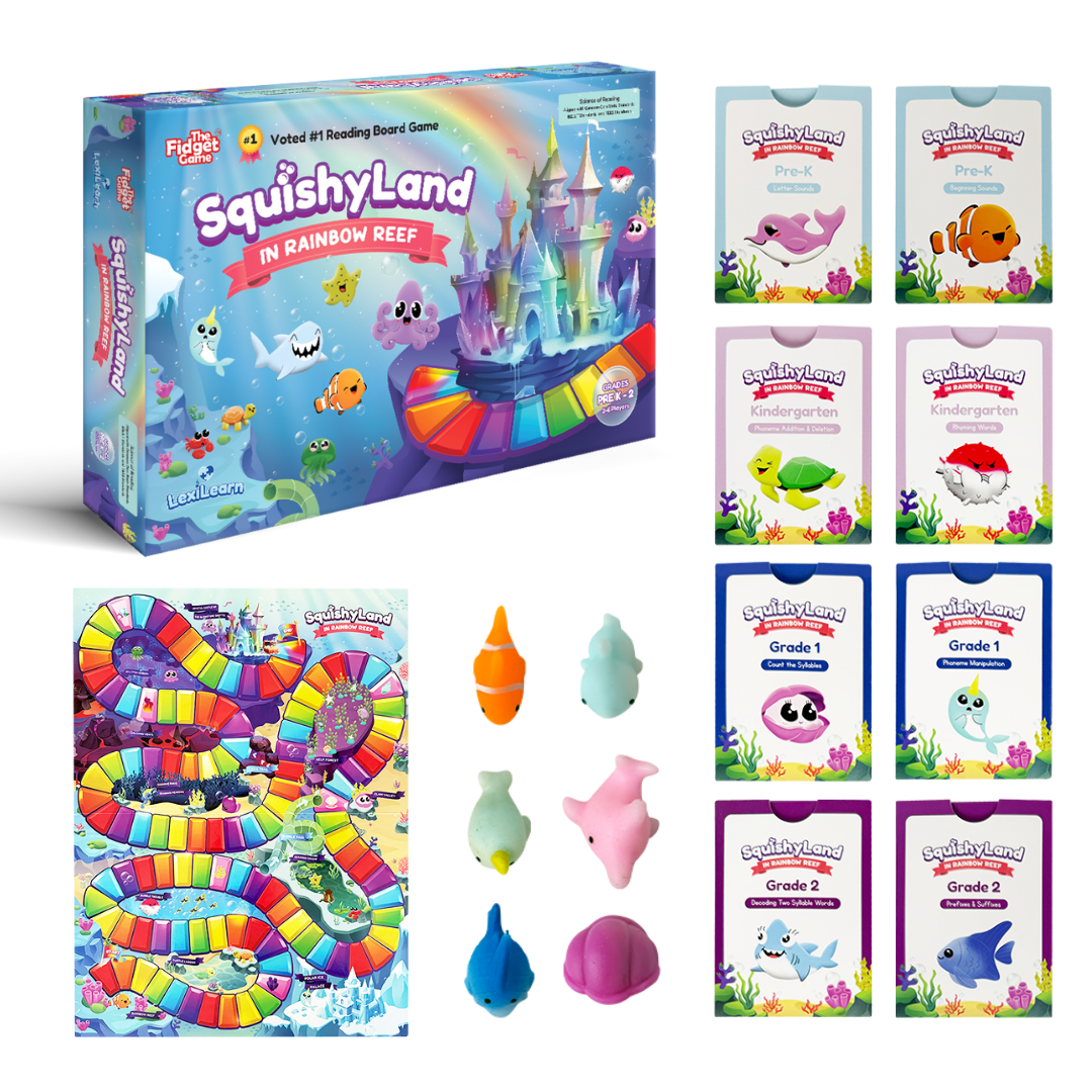 Squishyland - Interactive Story-Based Reading Board Game