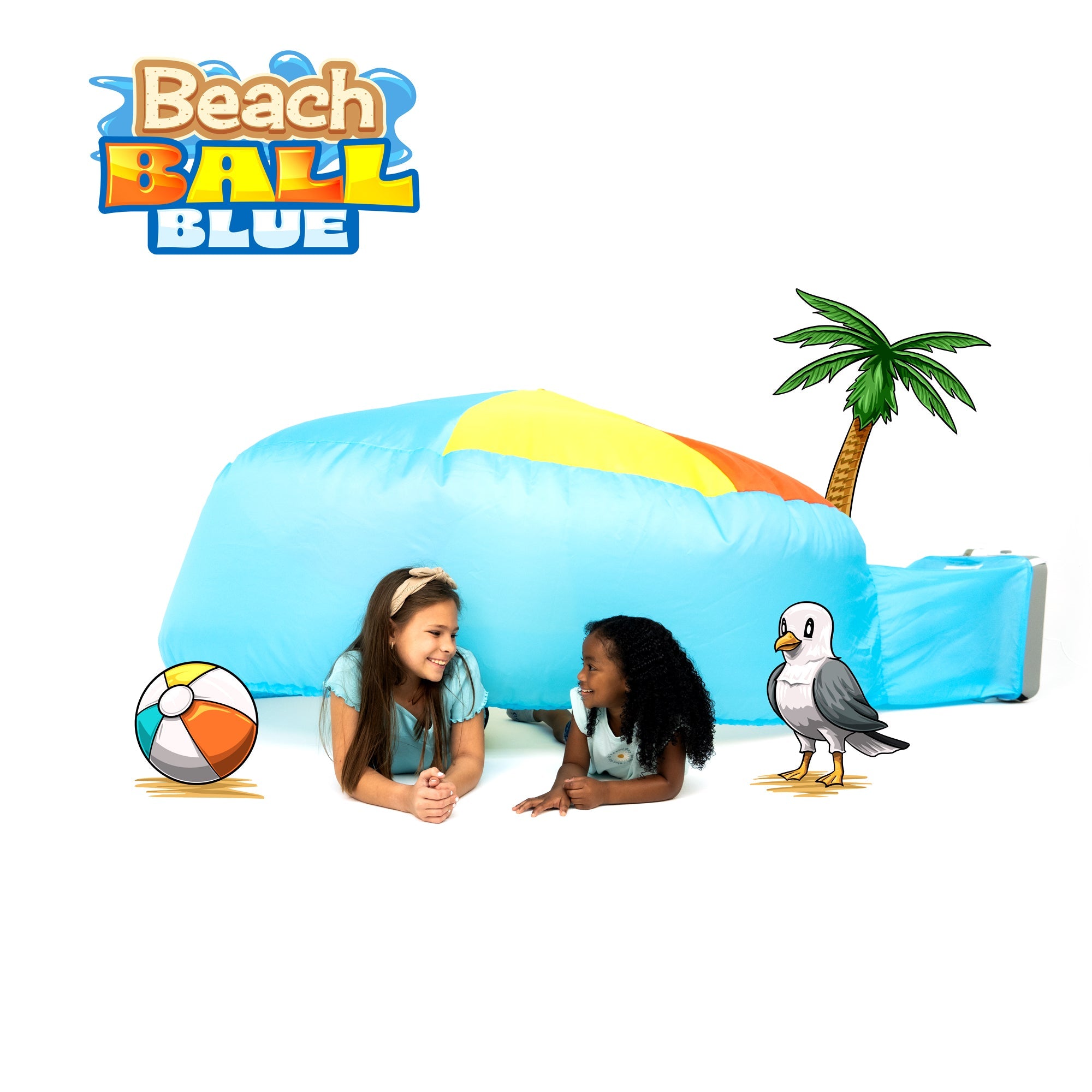 The Original AirFort - Beach Ball Blue