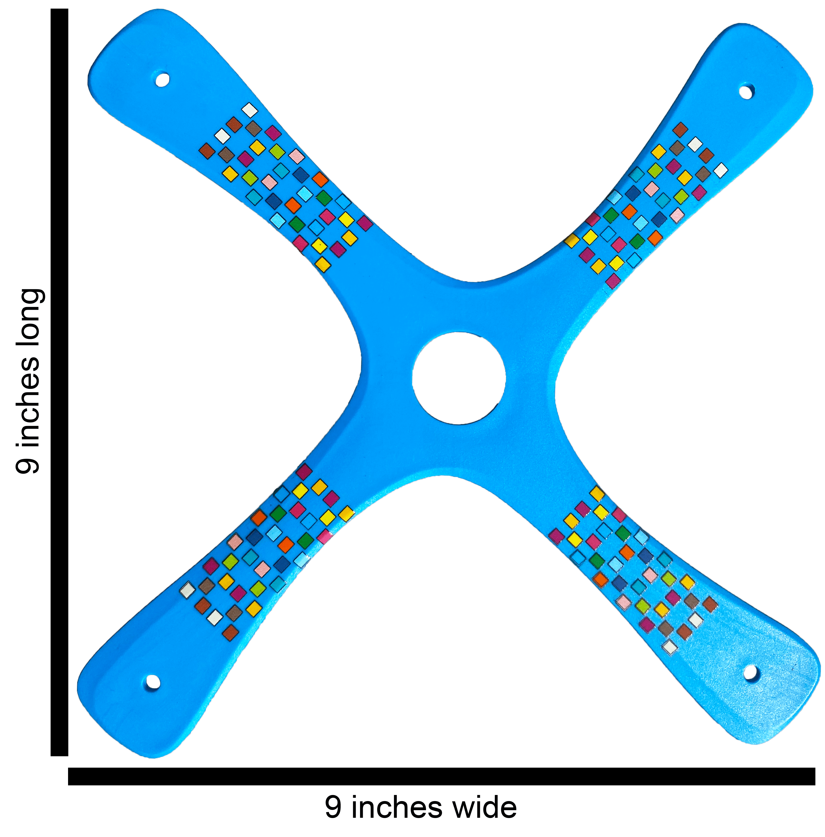 Competition Boomerang Blue Barcelona Boomerangs - Beginner throwers