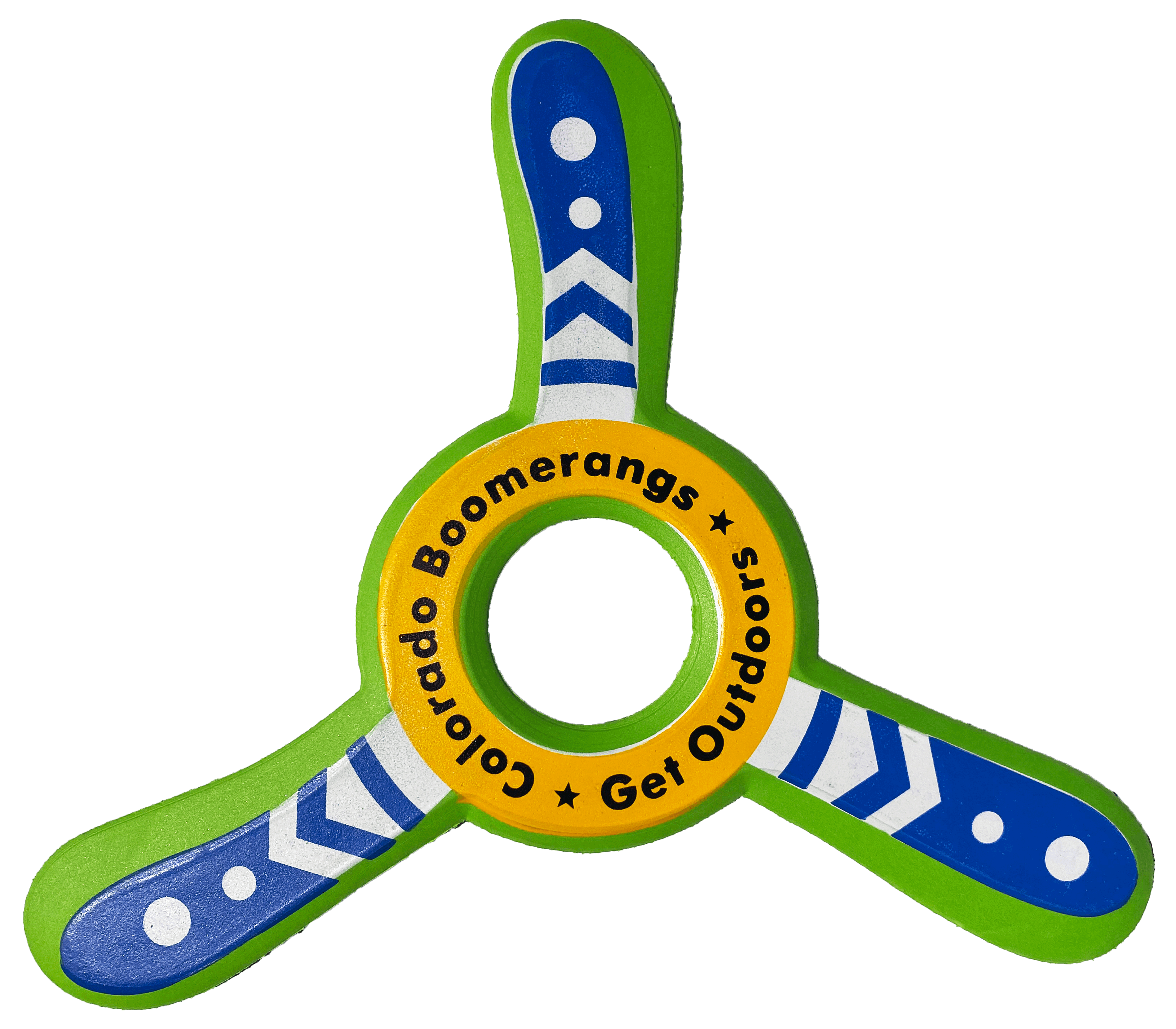 Bongo boomerangs - Great returning boomerangs for kids - Stiff foam
