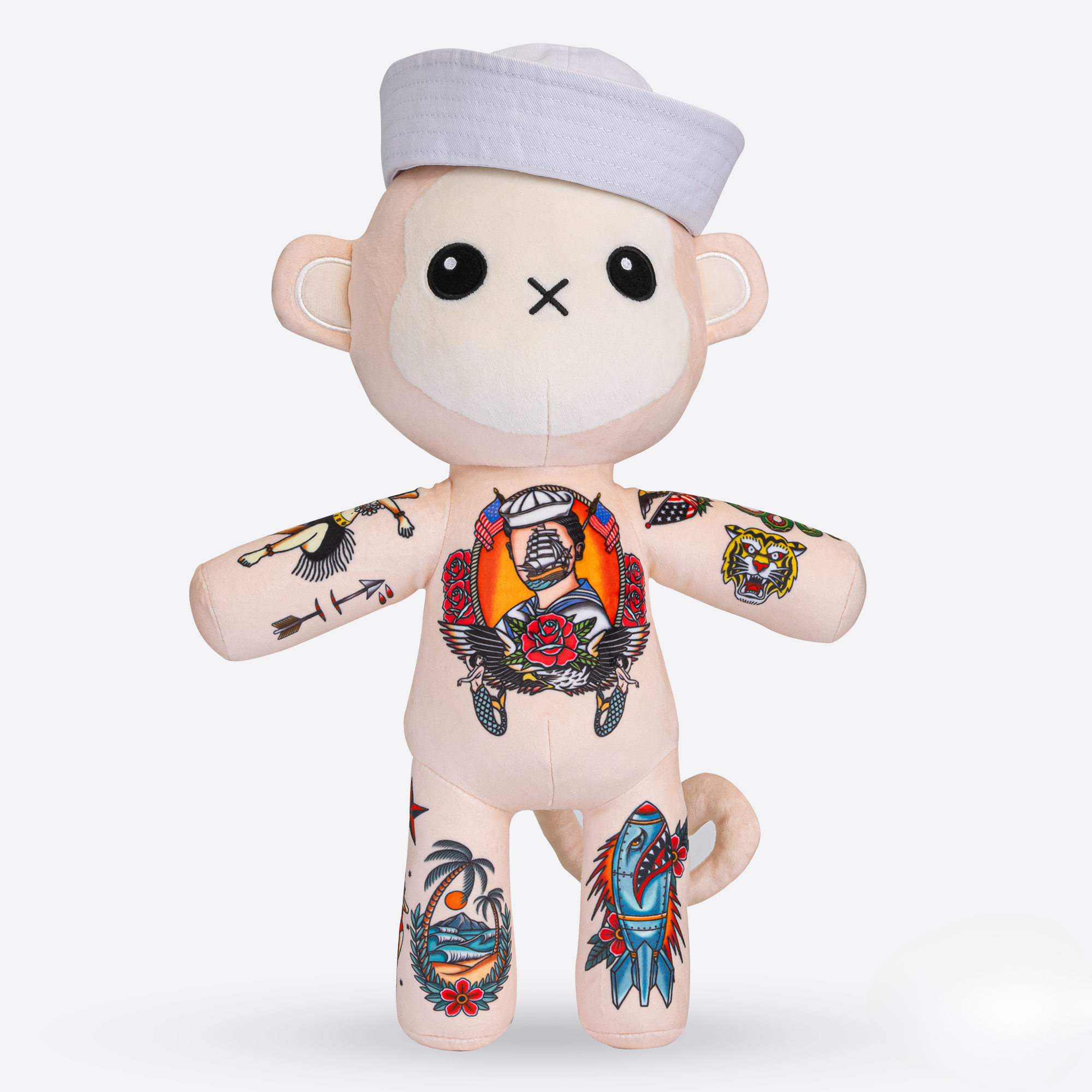 Tattoo Zoo Buddy the Monkey