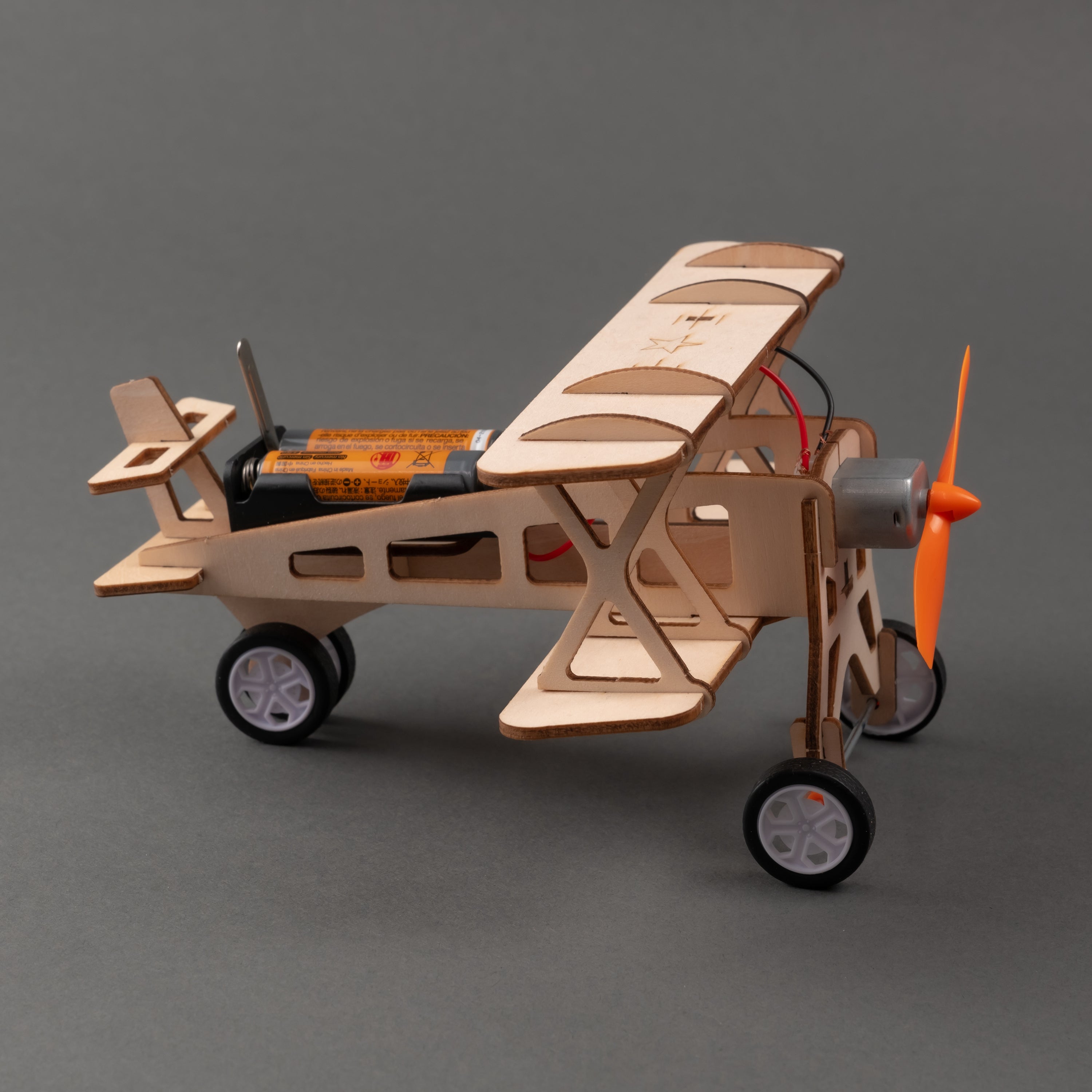 Propeller Plane DIY Kit, Educational STEM Toy