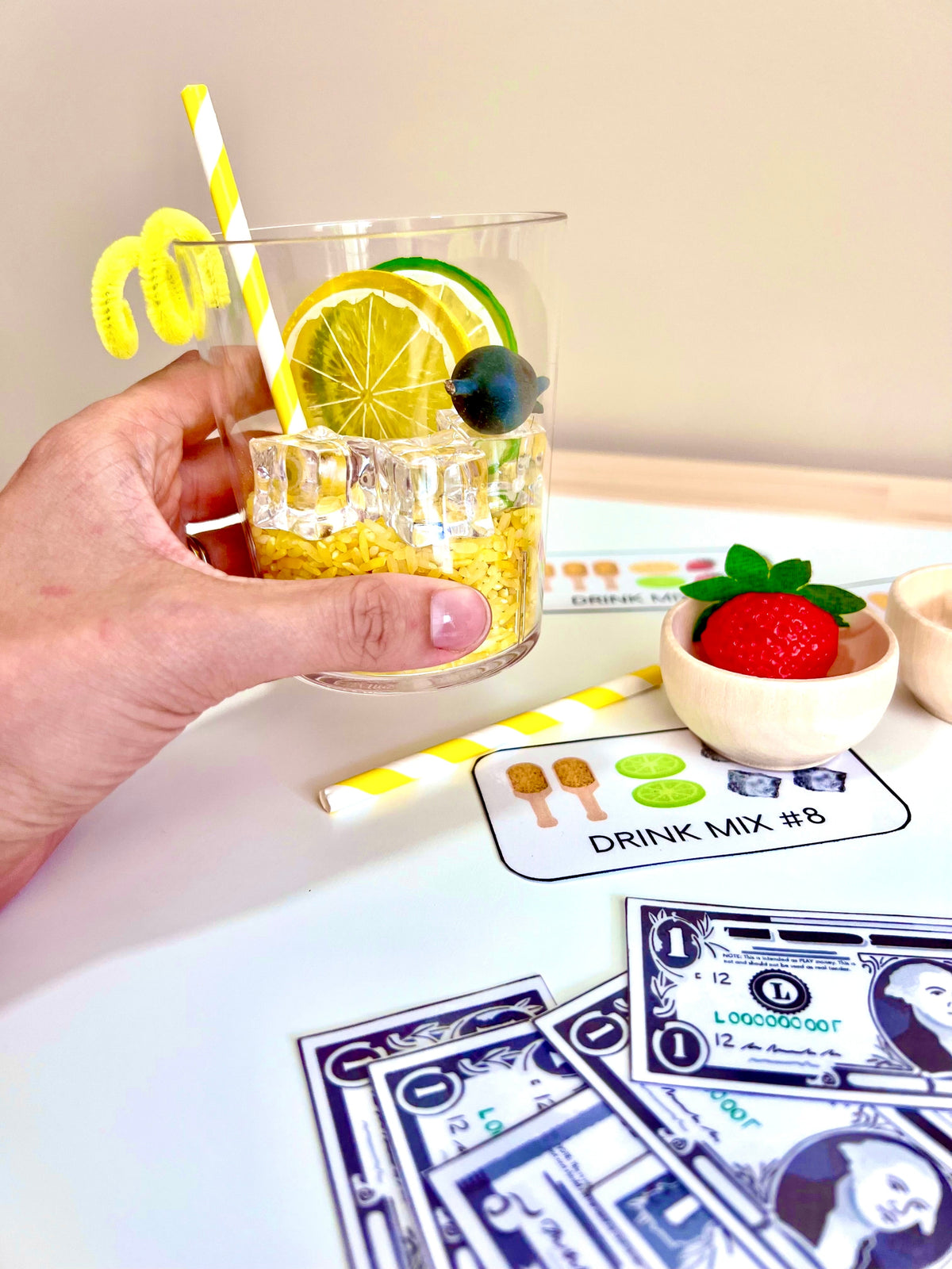 Lemonade Stand Sensory Learning Kit