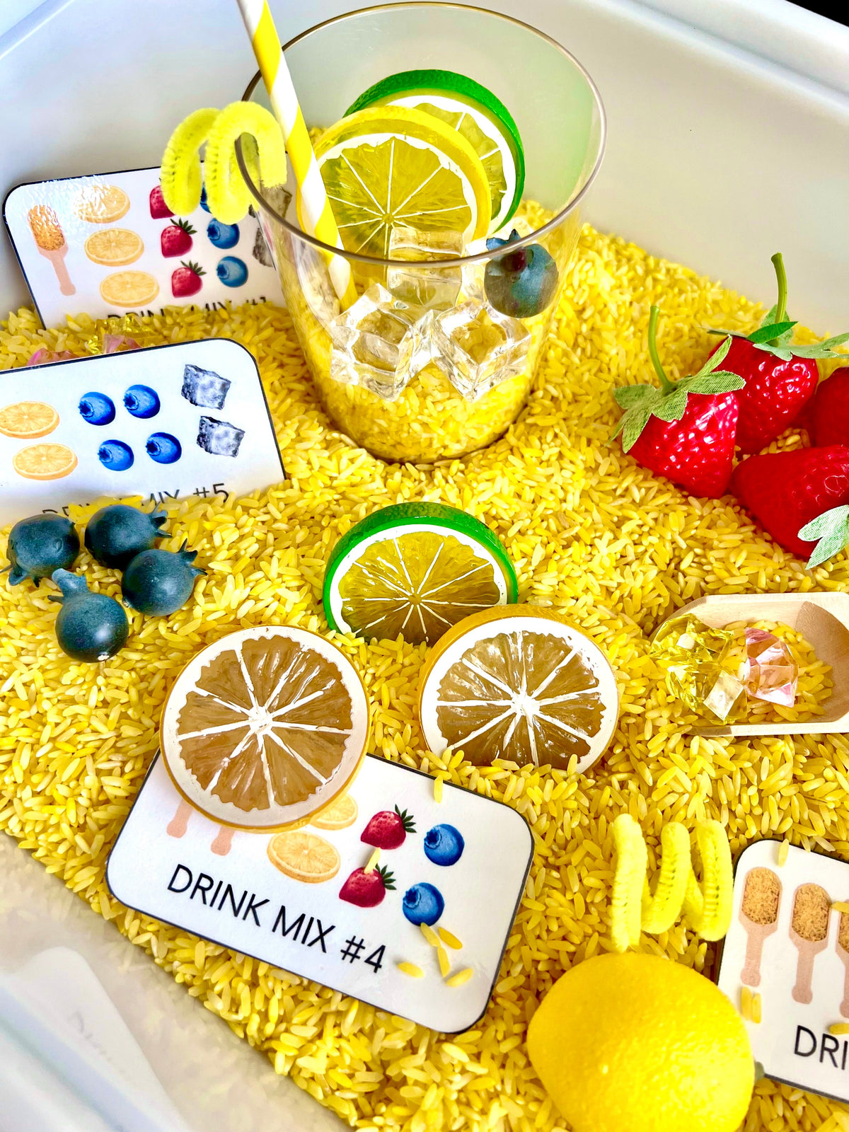 Lemonade Stand Sensory Learning Kit