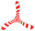 Hypnorang Boomerangs - Short Range and Fun - Plastic with circular flight pattern