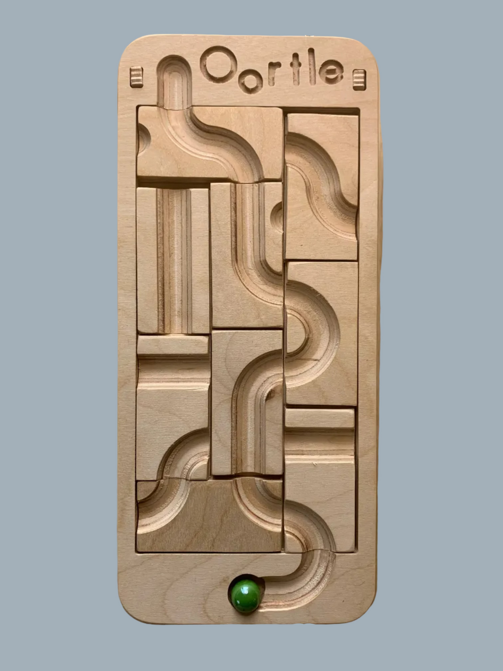 Oortle - Wooden Marble Run Puzzle