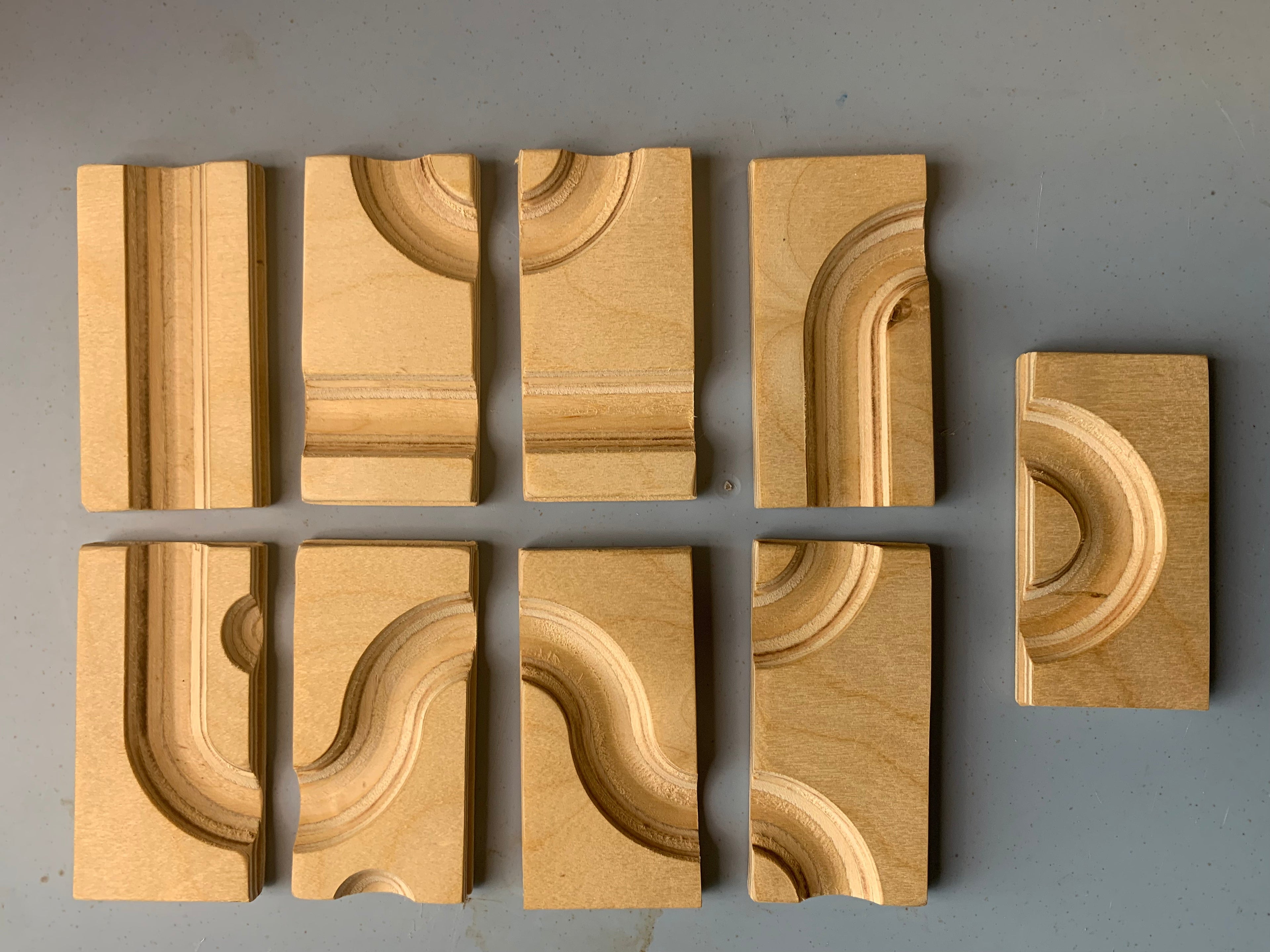 Oortle - Wooden Marble Run Puzzle