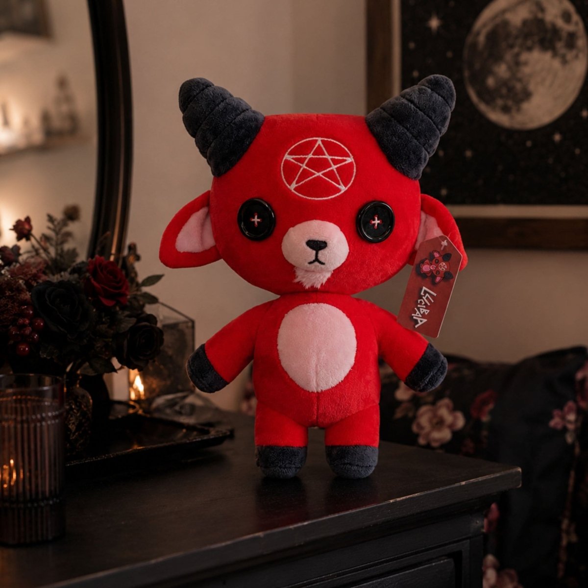 Lucibaa the Goat Plushie