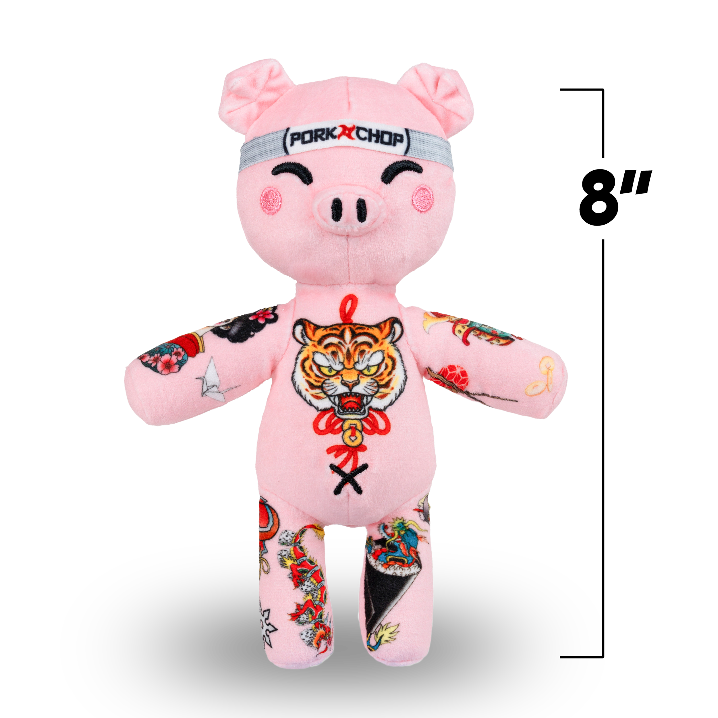 Tattoo Zoo Hiro the Pig 8-inch Sprout Plushie