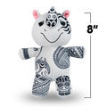 Tattoo Zoo Dwayne the Rhino 8-inch Sprout Plushie