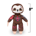 Tattoo Zoo Sandy the Sloth 8-inch Sprout Plushie