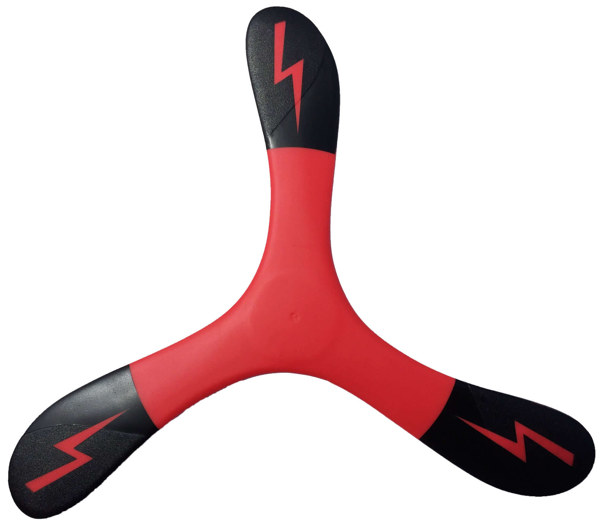 Red Bolt Boomerang - Fast Catch with Attitude! For kids and teens
