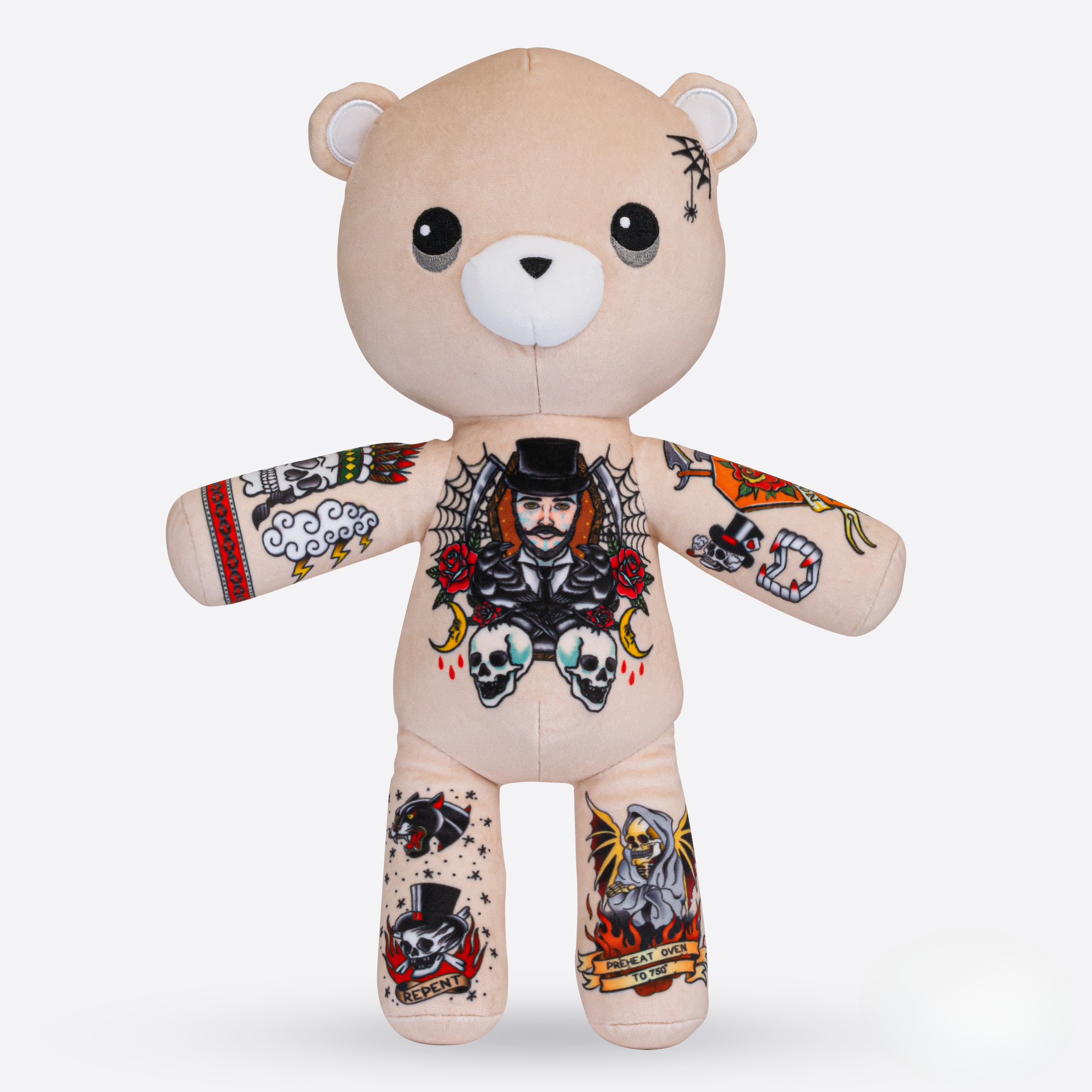 Tattoo Zoo Theodore the Undertaker Bear