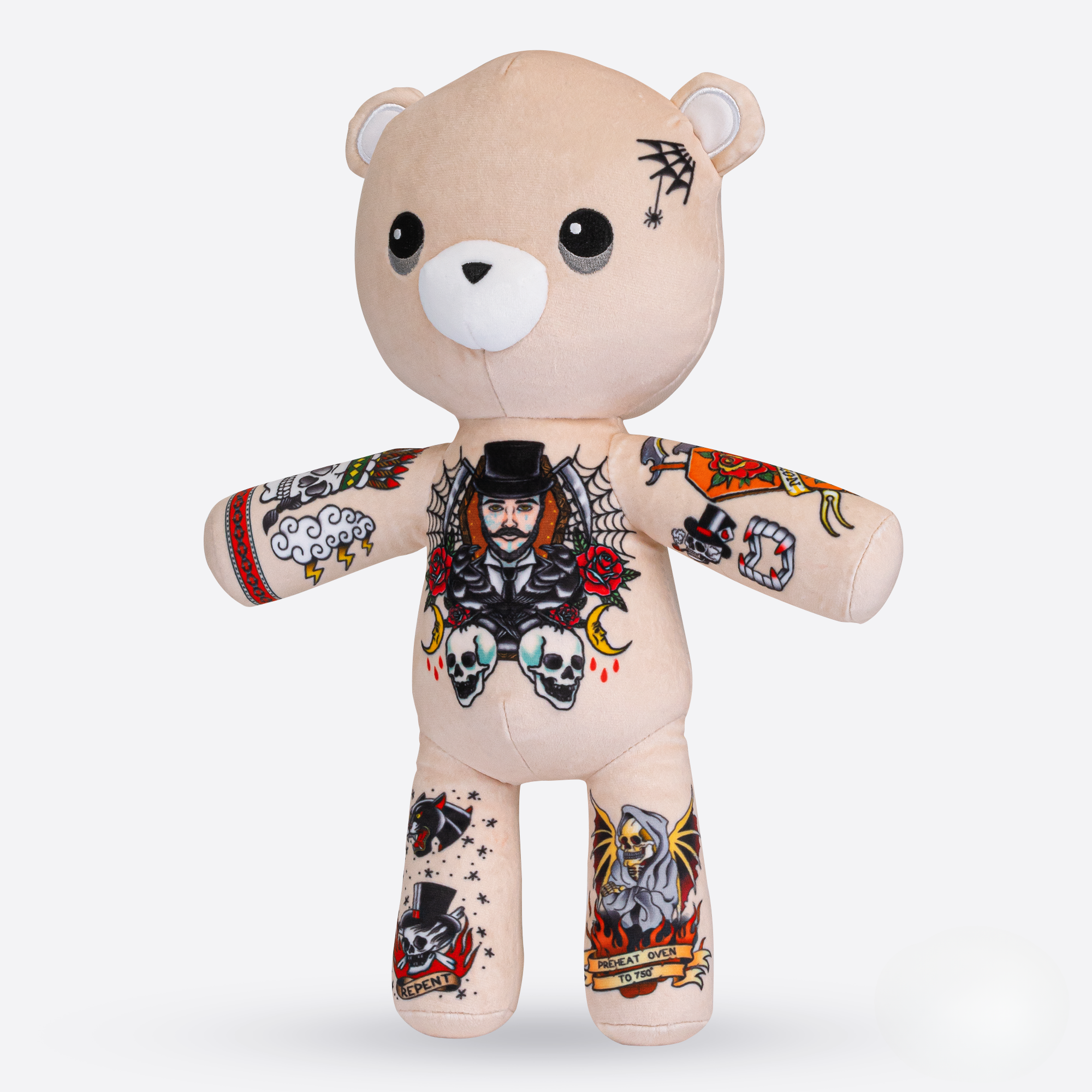 Tattoo Zoo Theodore the Undertaker Bear