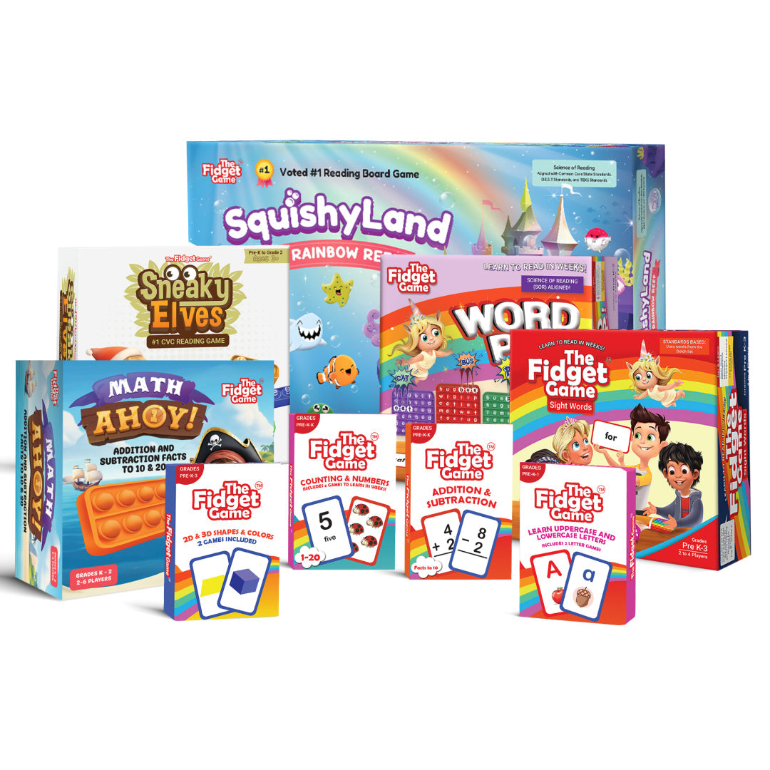 Unicorns Vs. Dragons - Kindergarten Skills Learning Game