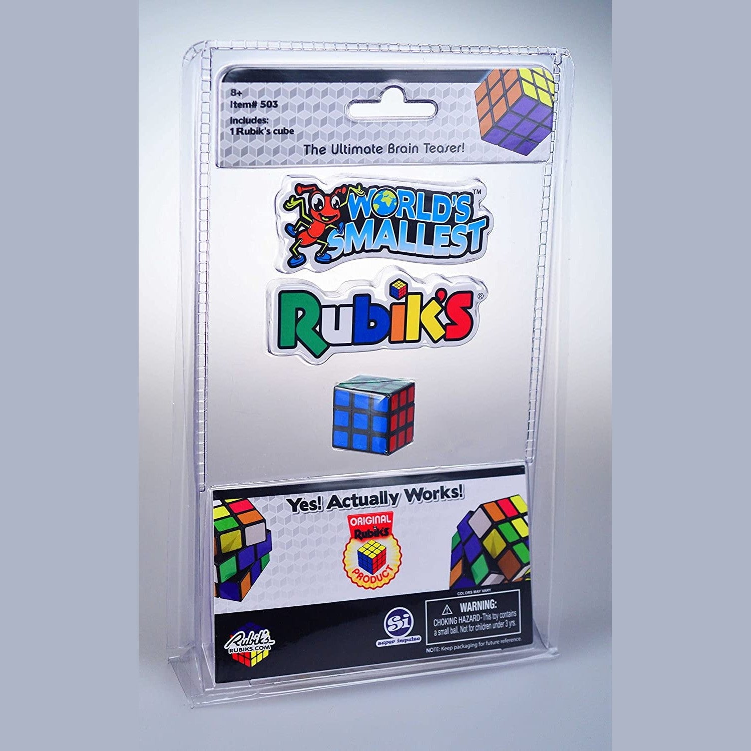 World's Smallest Rubik's Cube