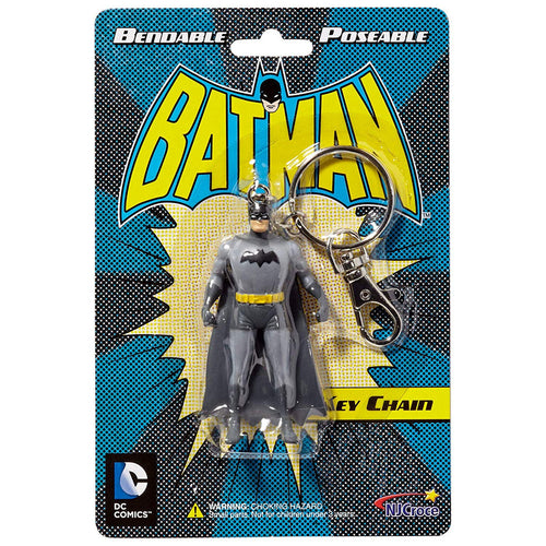 DC Comics Batman 3in Bendable Figure Keychain