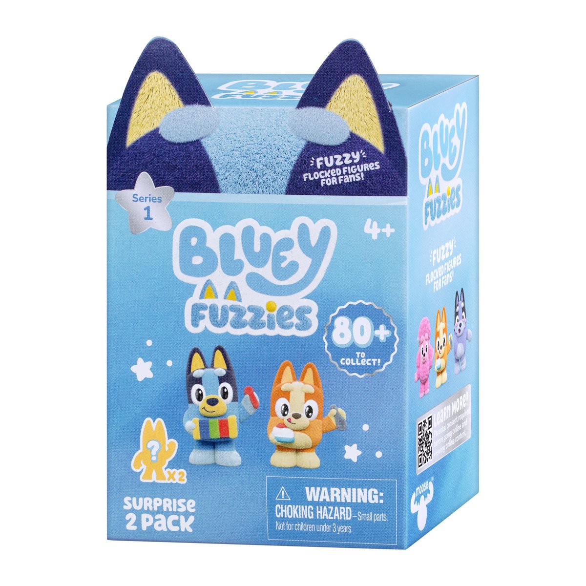 Bluey Fuzzies Surprise Mini-Figure (2-Pack)