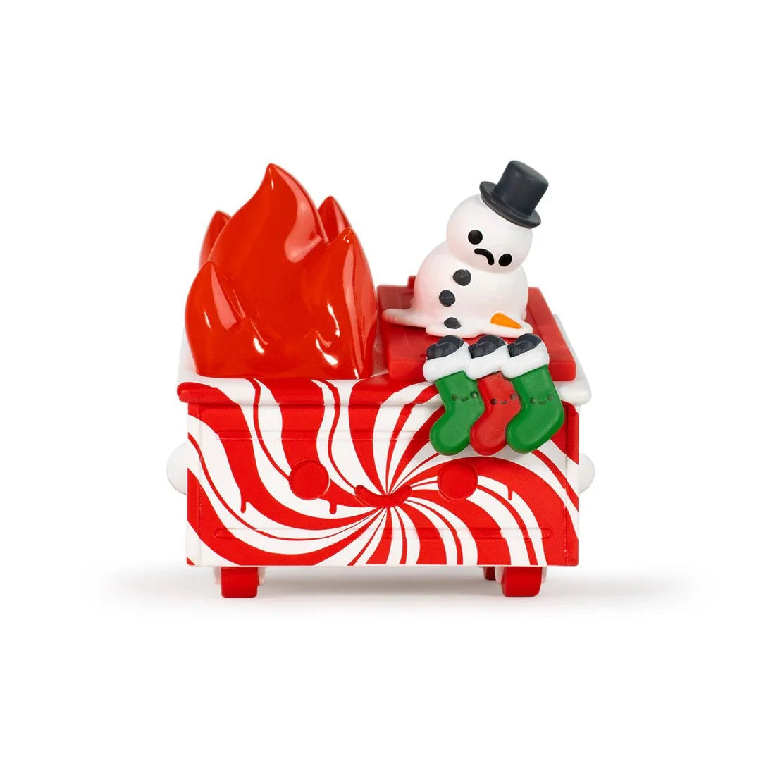 Dumpster Fire 12 Days of Trash Advent Calendar Holiday Figure Set