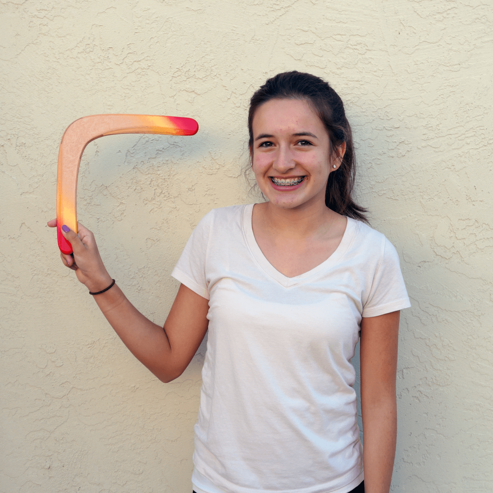 Glacier Wooden Boomerangs -  beginner returning boomerang in traditional shape