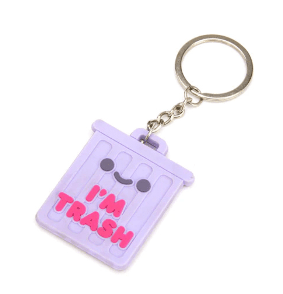 I'm Trash PVC Keychain