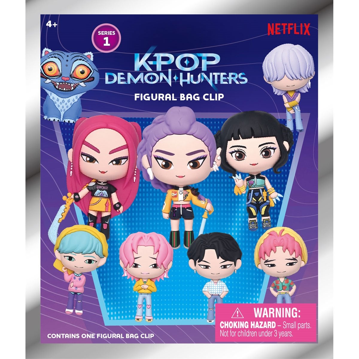 Series One - Monogram KPop Demon Hunters 3D Foam Figural Bag Clip Blind Bag