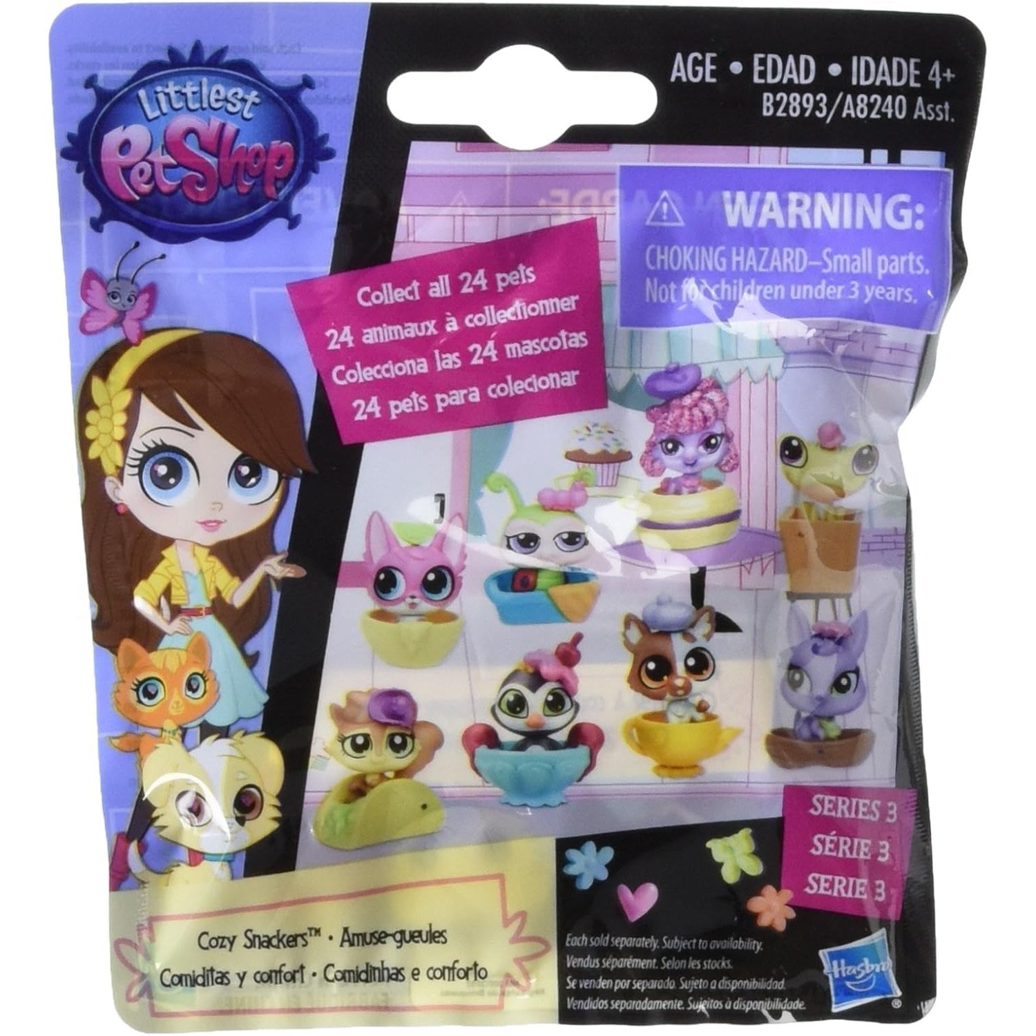 Littlest Pet Shop Cozy Snackers Mystery Pack Series 3