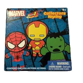 3D Figural Keychains - Marvel Superheroes Mystery Box - Series 1