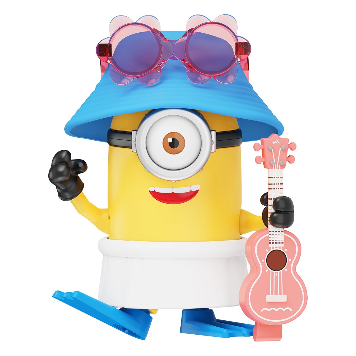 Blokees Minions Mokoo Series 02 Summer Bello Blind Box Mini Model Kit