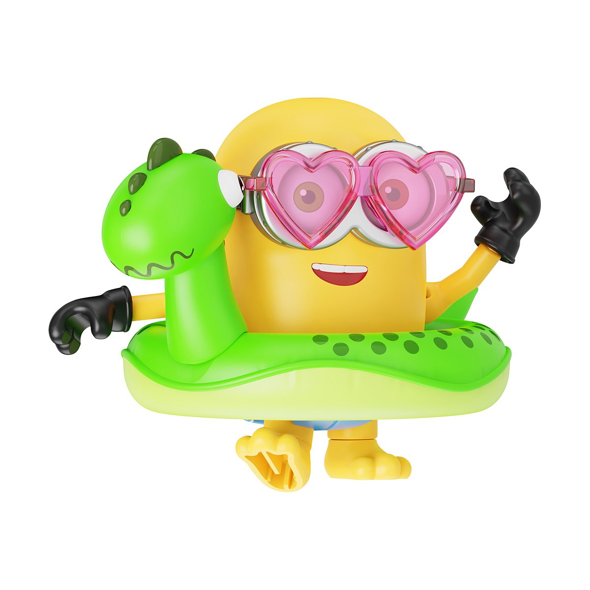 Blokees Minions Mokoo Series 02 Summer Bello Blind Box Mini Model Kit