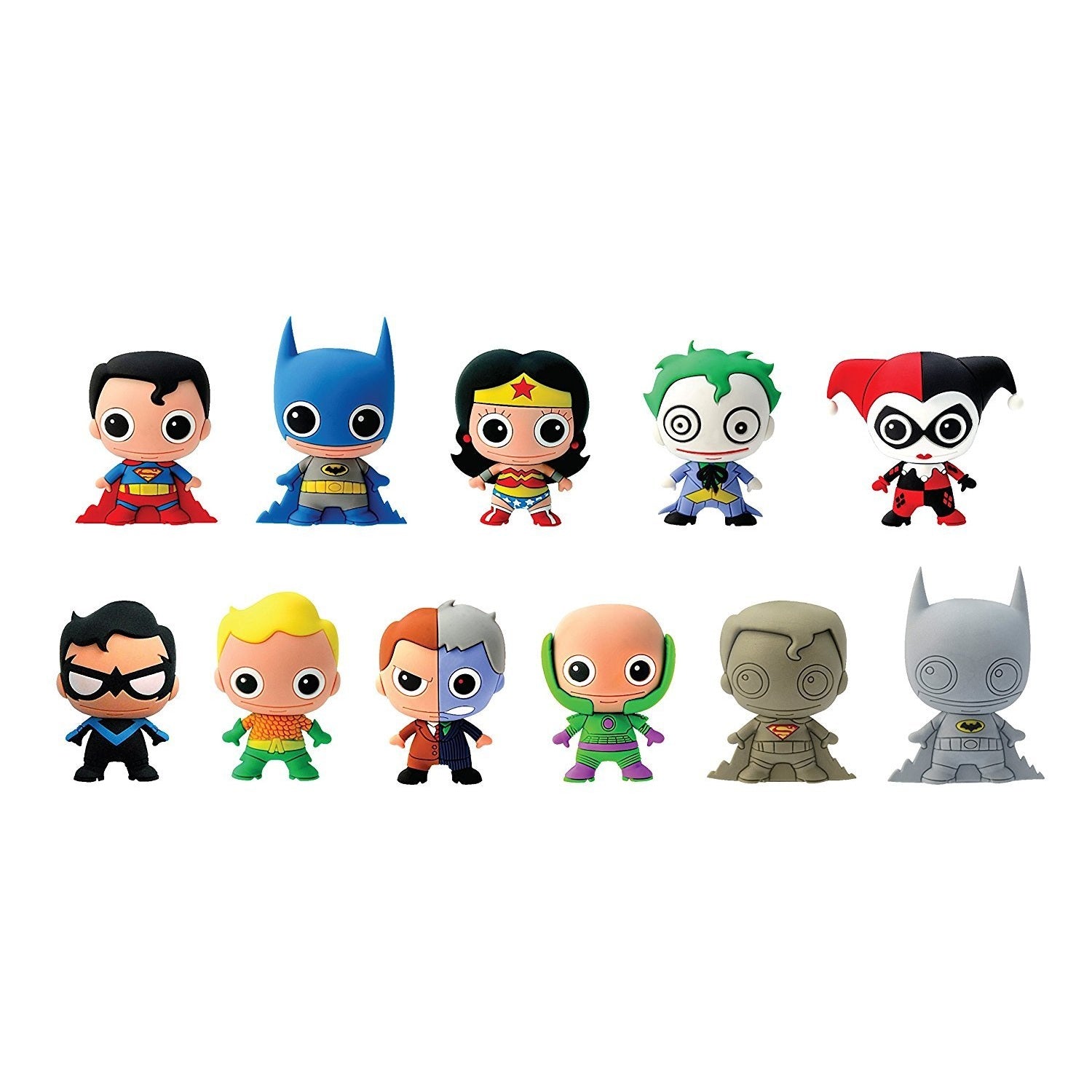 3D Figural Keychains - DC Superheroes Mystery Box - Series 1