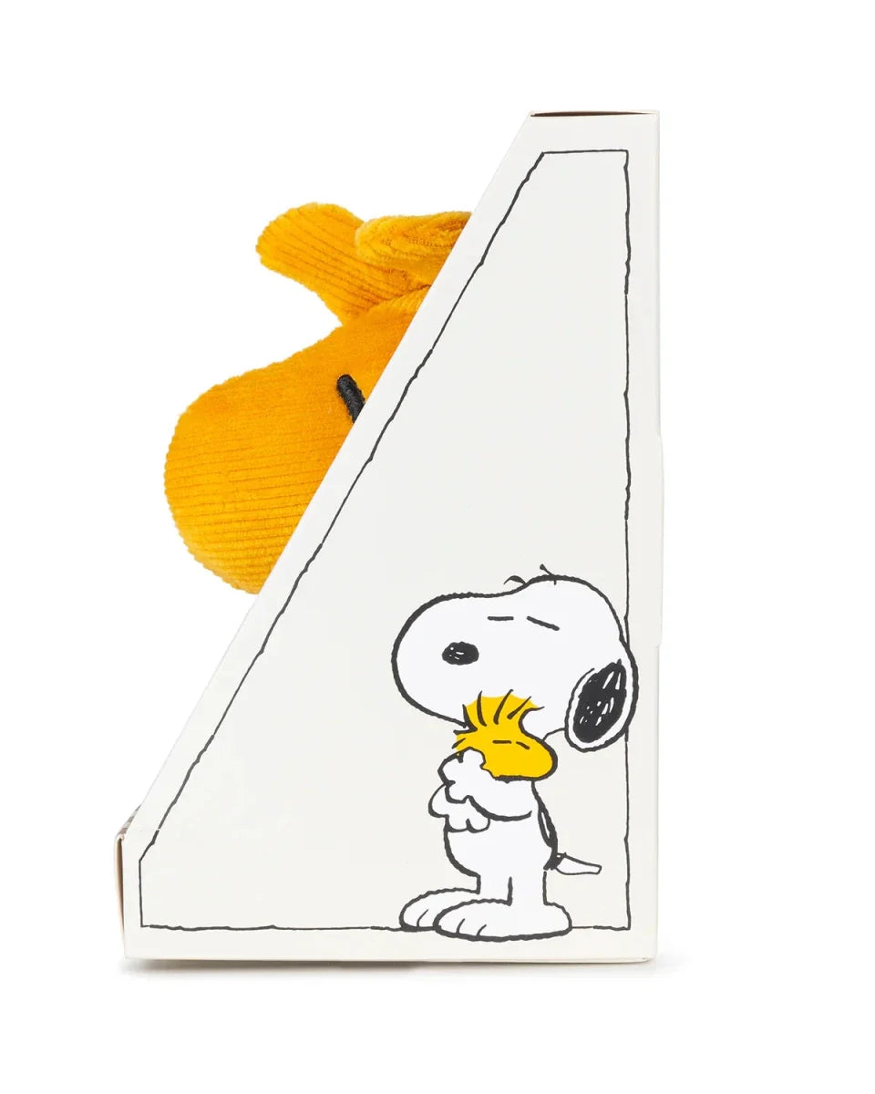 PEANUTS Woodstock Mini Corduroy Plush Warm Yellow
