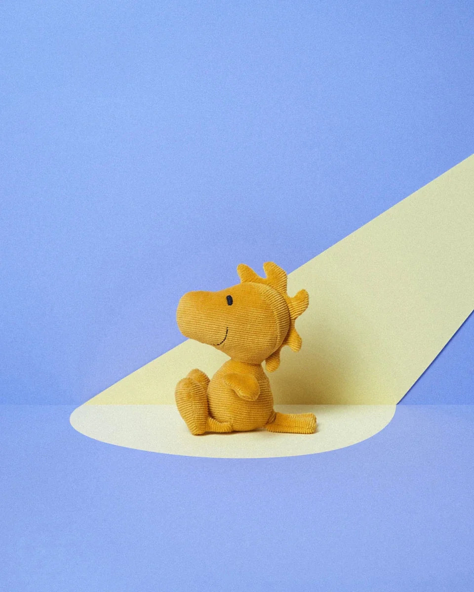 PEANUTS Woodstock Mini Corduroy Plush Warm Yellow