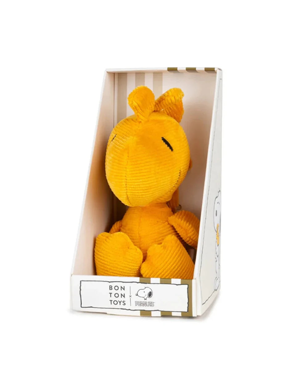 PEANUTS Woodstock Mini Corduroy Plush Warm Yellow